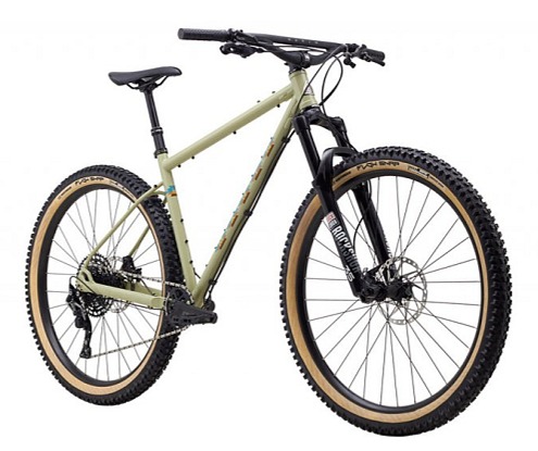 MARIN Pine Mountain 2 bicykel, zelená/modrá/oranžová/hnedá