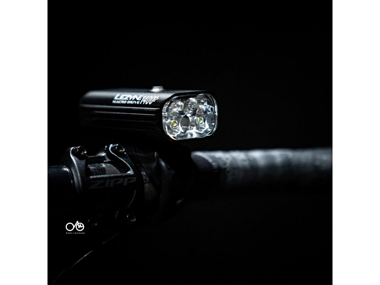 Lezyne MACRO DRIVE 1400+ predné LED svetlo