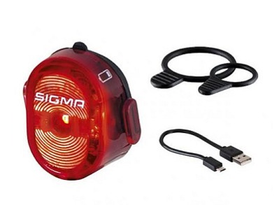 SIGMA Nugget II zadná blikačka, nabíjateľná