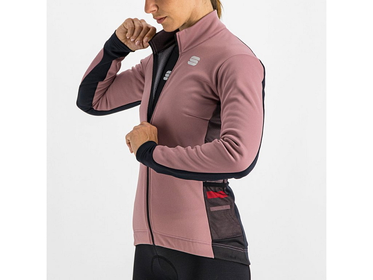 Sportful NEO SOFTSHELL cyklistická bunda, dámska, fialová