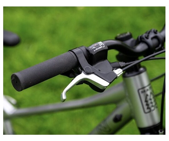 MARIN Coast Trail 20"-1sp. detský bicykel, strieborná/čierna