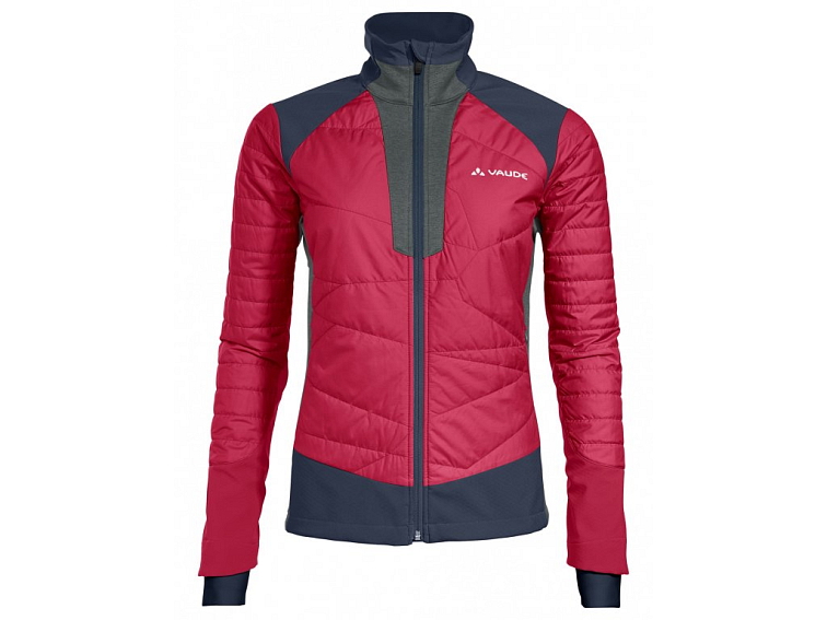 Vaude Minaki III cyklistická bunda, dámska, cranberry červená