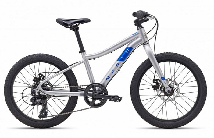 MARIN Hidden Canyon 20" detský bicykel, strieborná/modrá
