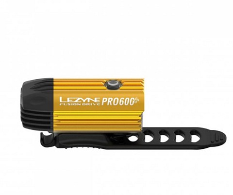 Lezyne FUSION PRO 600+ GOLD predné LED svetlo