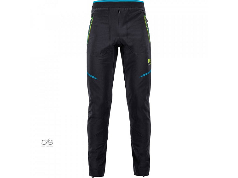 Karpos FEDERA outdoorové nohavice, pánske, čierne/modré