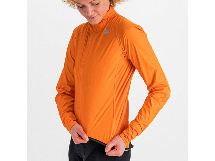Sportful Hot Pack No Rain 2.0 cyklistická bunda, dámska, oranžová