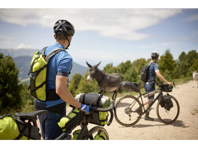 Vaude cyklistický batoh Trailpack II, bright green/black