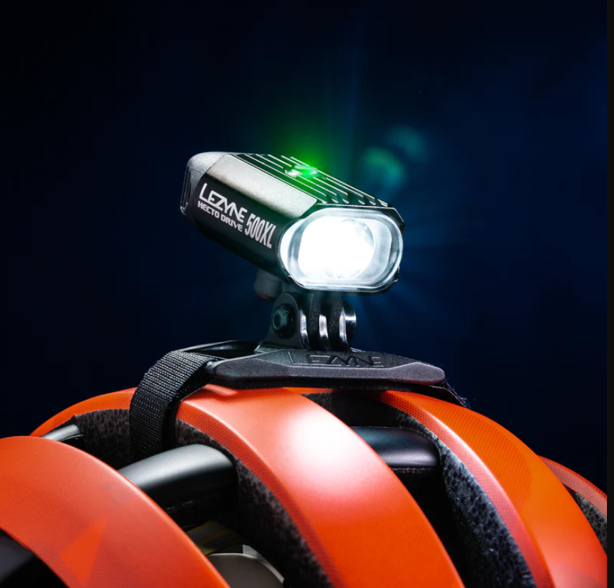 LEZYNE svetlo na prilbu HELMET HECTO DRIVE 500XL