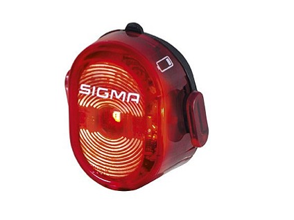 SIGMA Nugget II zadná blikačka, nabíjateľná
