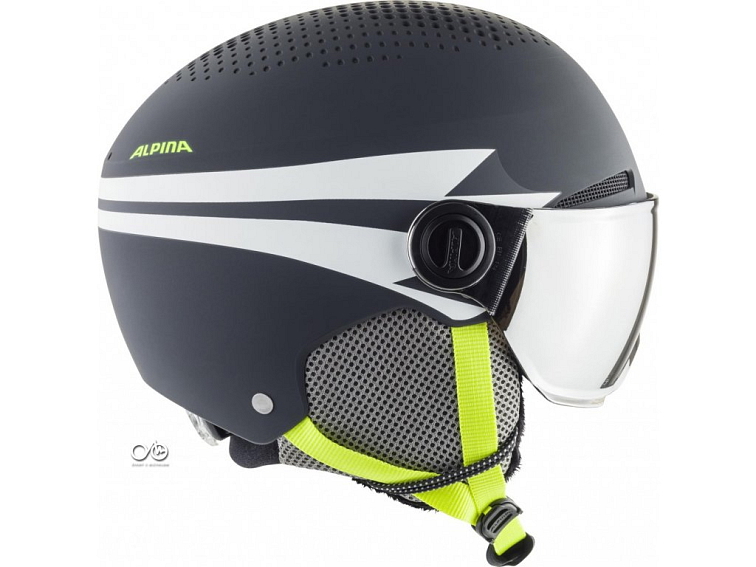 ALPINA Juniorská lyžiarska prilba ZUPO VISOR
