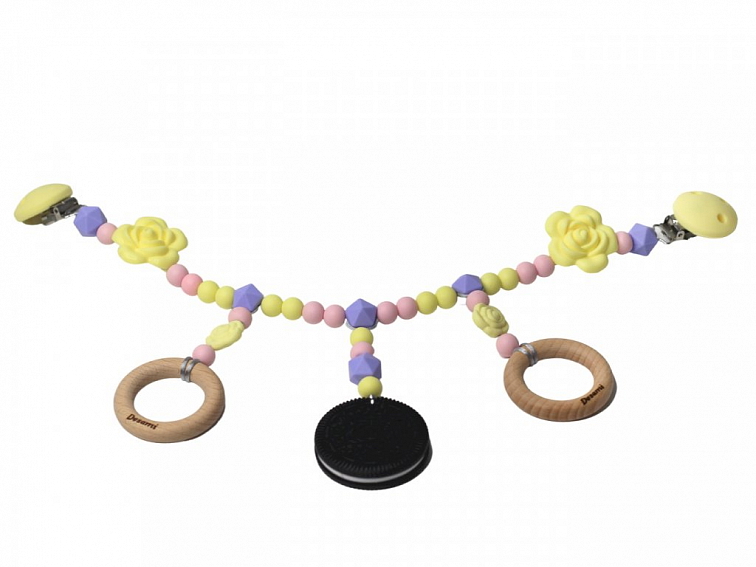 Desami Silikonová Hrazda na kočárek Oreo