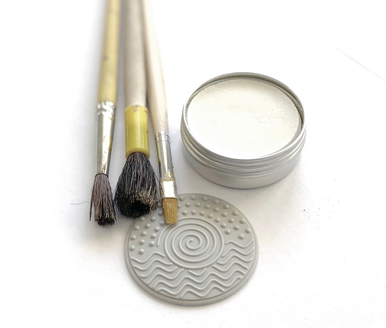 Veganské mýdlo na čištění štětců