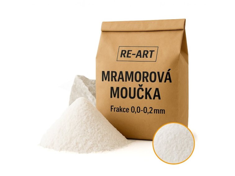 Vápeno Mramorová moučka 0-0,2