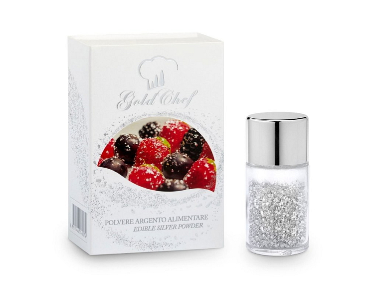 Jedlé práškové stříbro., MANETTI