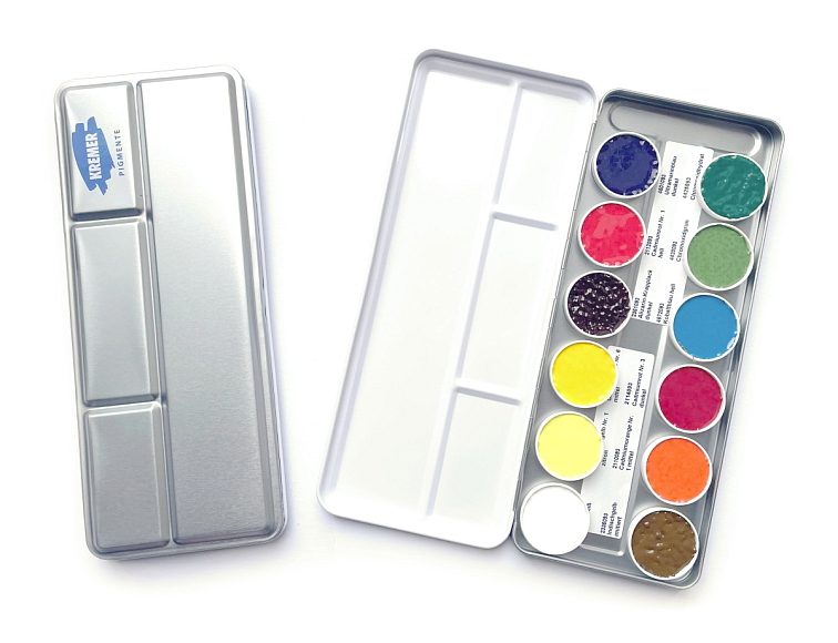 Retušovací barvy v Paraloidu™ B72 - Van Eyck 2