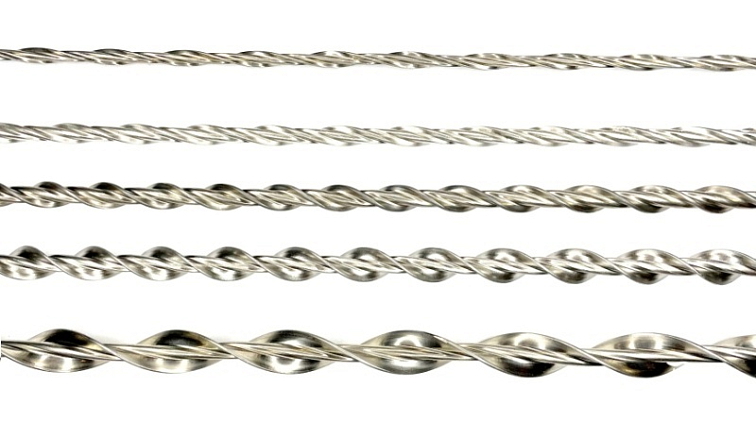 Helikální výztuž, statické zajištění