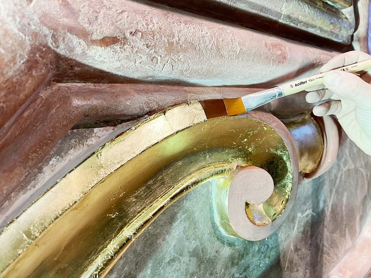 Jemný plochý štětec