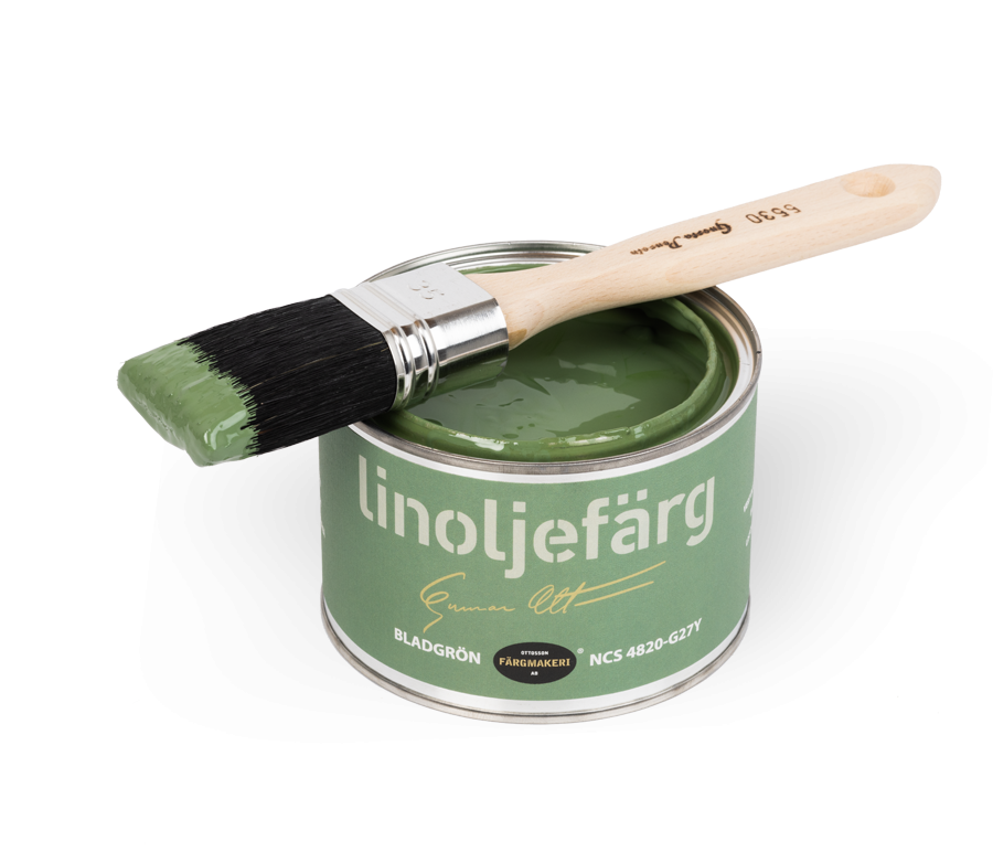 Lněná barva, Övedsgrön