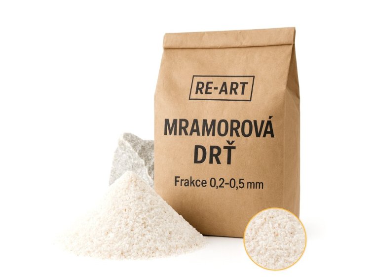 Vápeno Mramorová drť 0,2-0,5