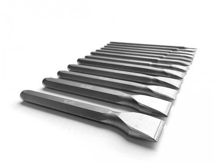 Ruční dláto na kámen s ostřím z tvrdokovu