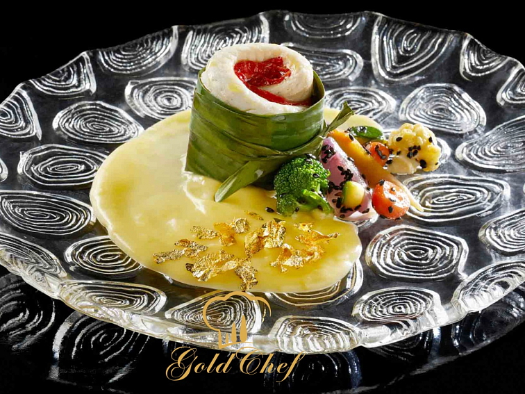 Vločky jedlého zlata 23 kar., MANETTI