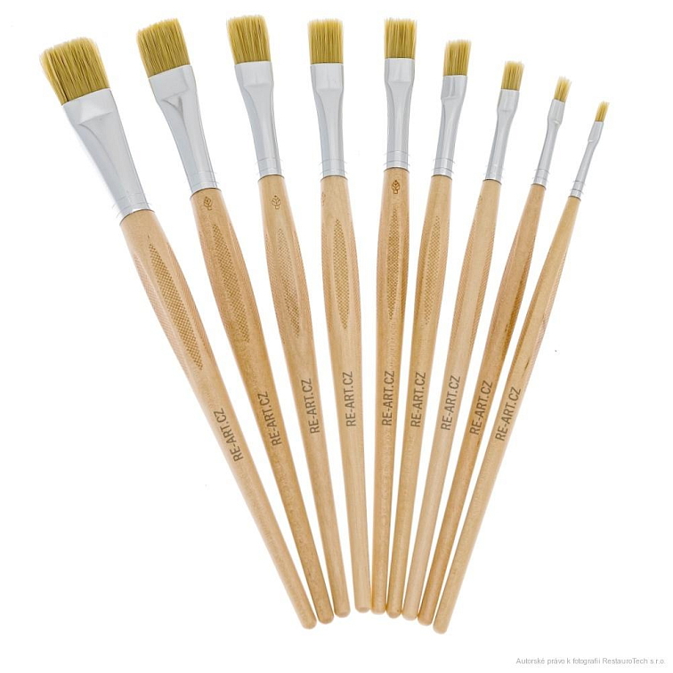 Plochý štětec akryl "JUNIOR BORSTE"