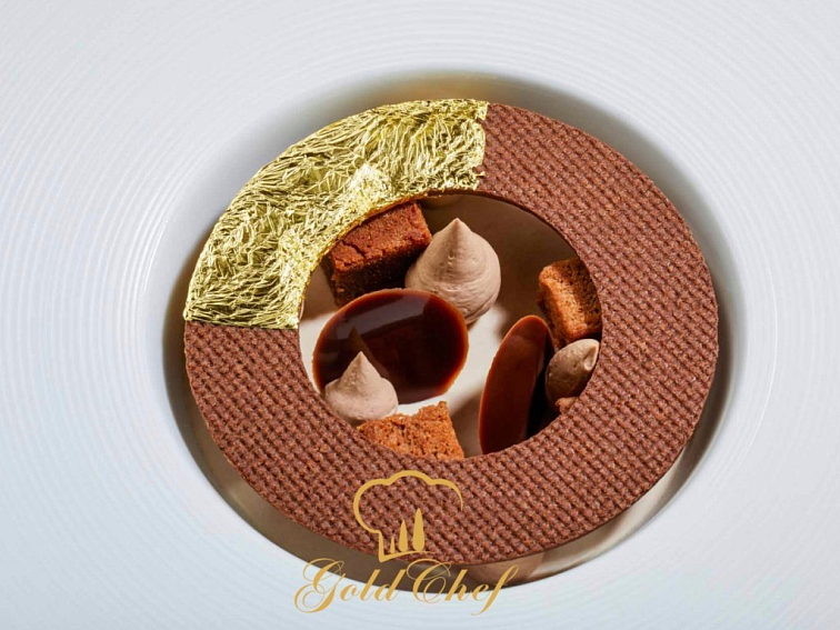 Jedlé plátkové zlato 23 kar., MANETTI