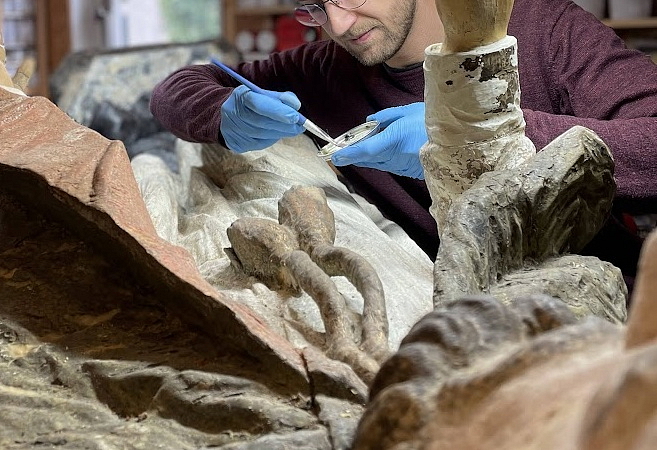 Plochý štětec pro akryl "FORTE BASIC"