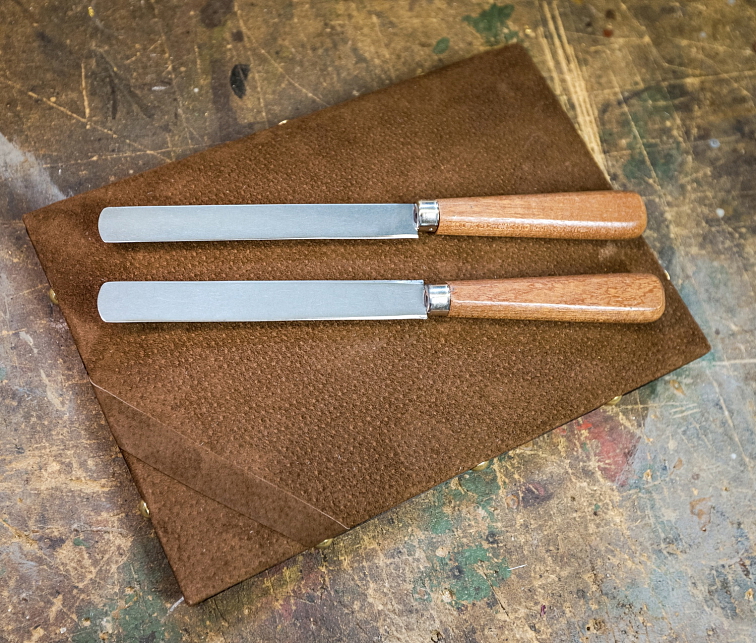 Pozlacovačský nůž, italský