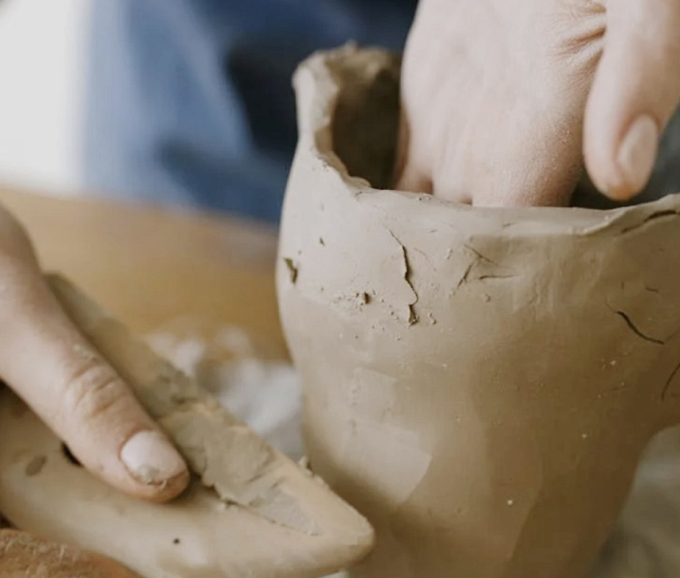 Modelovací keramická hlína 376, - černá