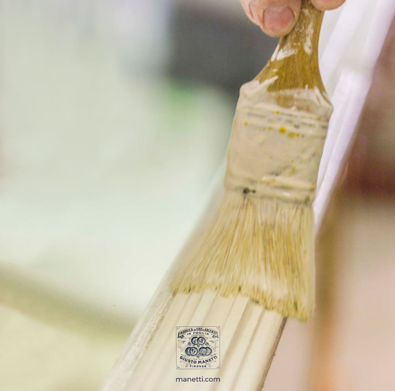 Hotové gesso, křídový podklad pod zlato