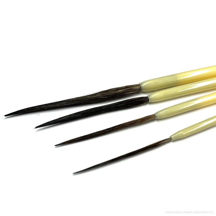 Písmomalířský štětec