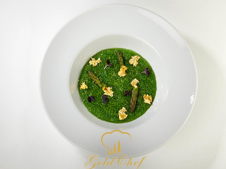 Vločky jedlého zlata 23 kar., MANETTI