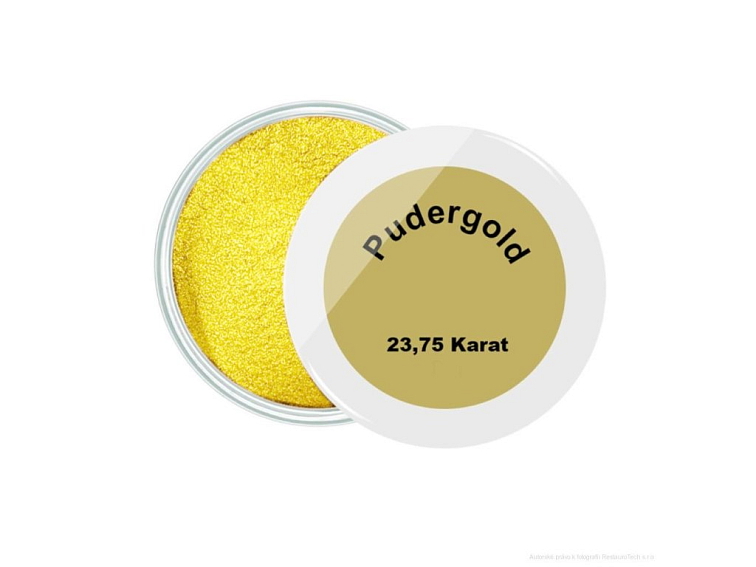 Práškové zlato 23,75 carats, 10g