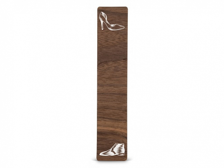 Dřevěná záložka do knížky PÁN A PANÍ