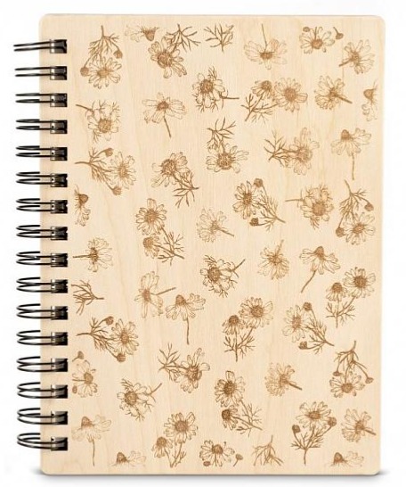 Dřevěný zápisník HEŘMÁNEK