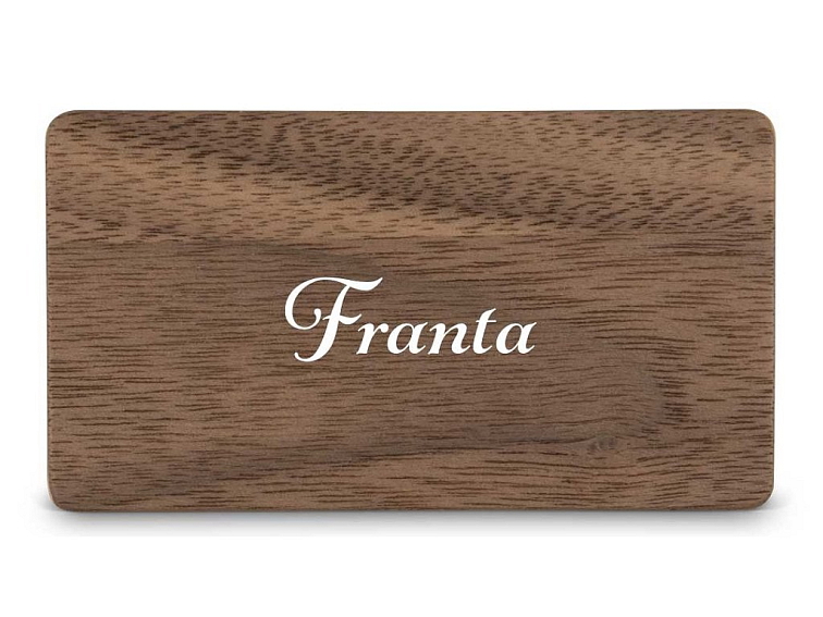 Dřevěná zasedací kartička - DOT