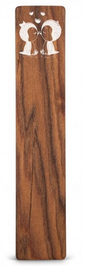 Dřevěná záložka do knížky TUČŇÁCI