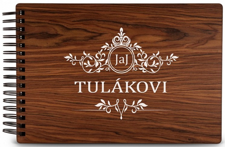 Dřevěné fotoalbum ERB