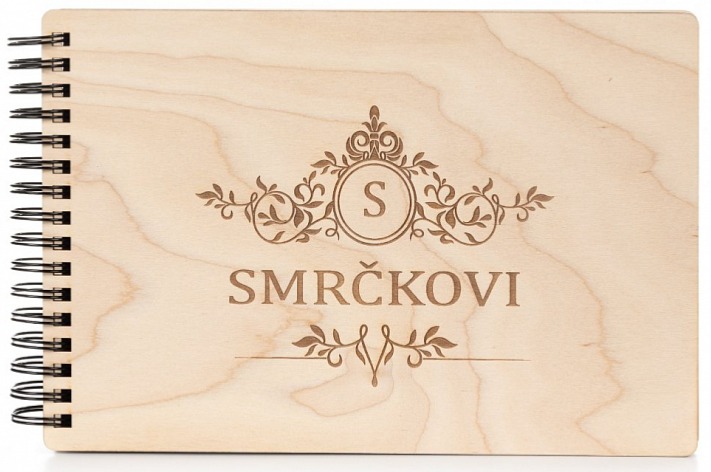 Dřevěné fotoalbum ERB