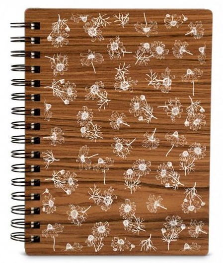 Dřevěný zápisník HEŘMÁNEK