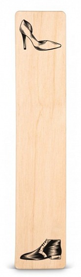 Dřevěná záložka do knížky PÁN A PANÍ