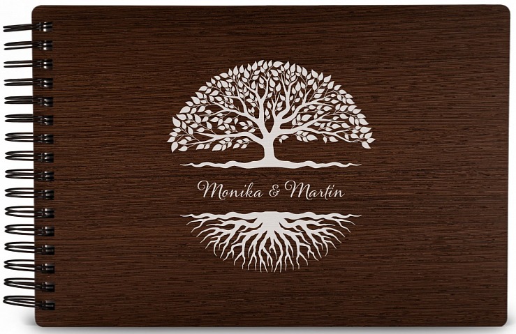 Dřevěné fotoalbum STROM