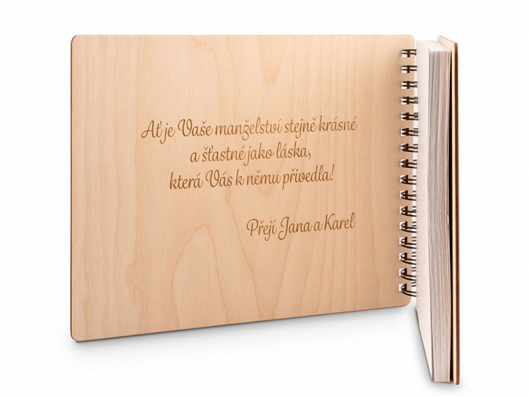 Dřevěné fotoalbum STROM