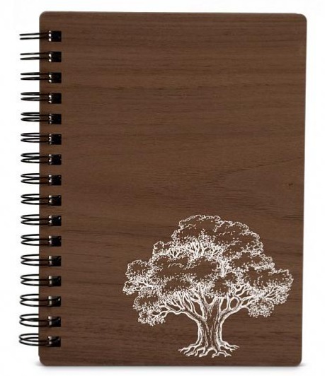 Dřevěný zápisník STROM
