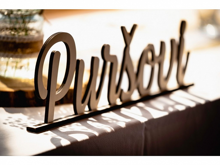 Dřevěná jmenovka PSACÍ