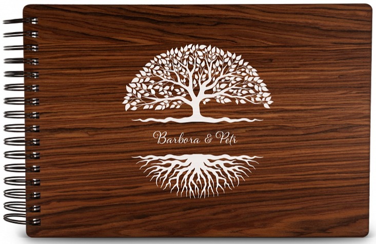 Dřevěné fotoalbum STROM