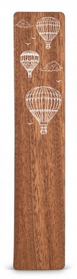 Dřevěná záložka do knížky BALÓNY