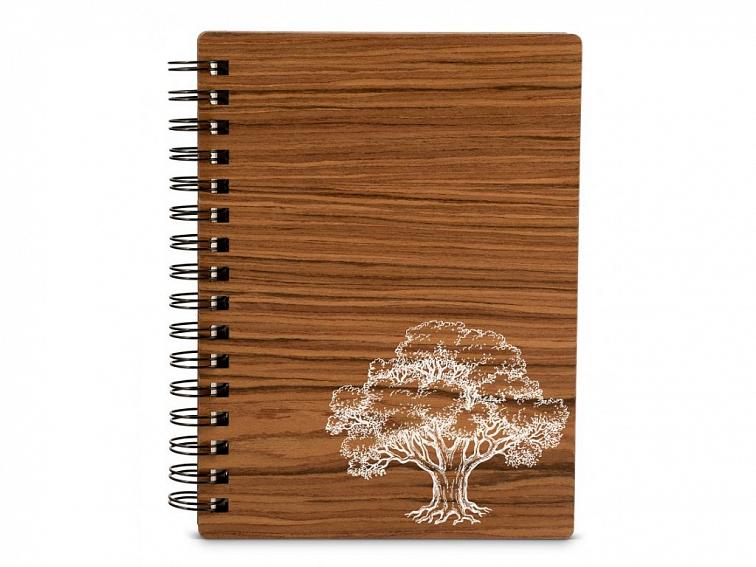 Dřevěný zápisník STROM
