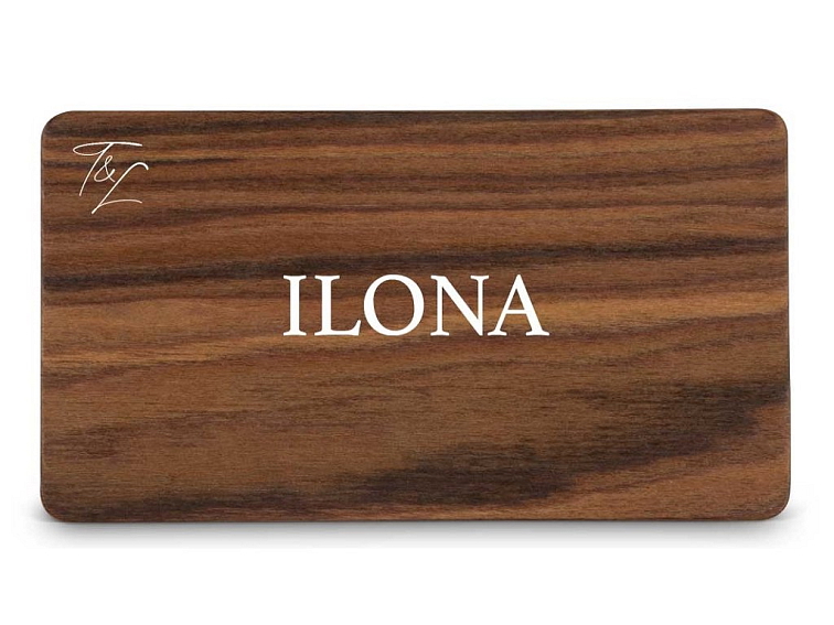 Dřevěná zasedací kartička EASY